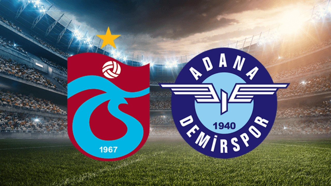 Adana Demirspor Trabzonspor Maçı izle, canlı maç linkleri, Taraftarium 24 izle Matbet TV